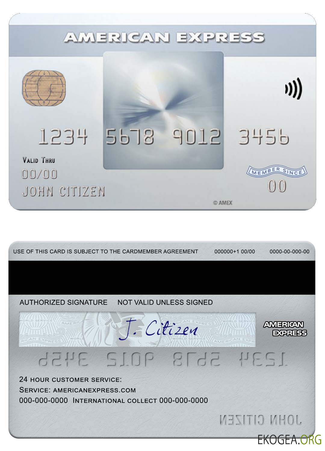 USA Bank of New York Mellon carte amex quotidienne